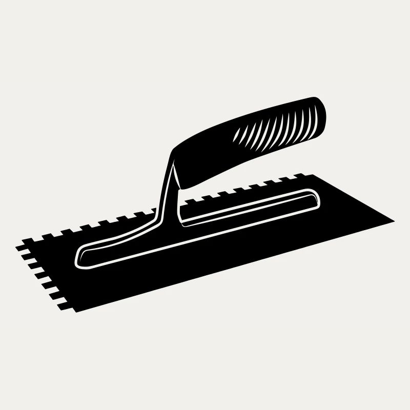 Fliesenkleber oder Leimkamm