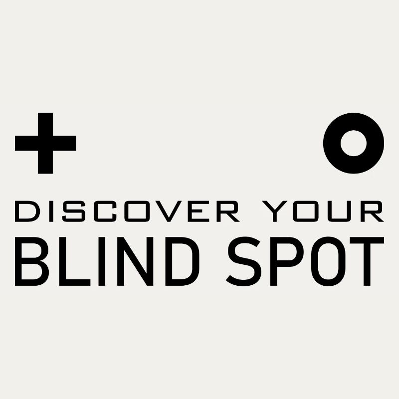 Blind spot brain test