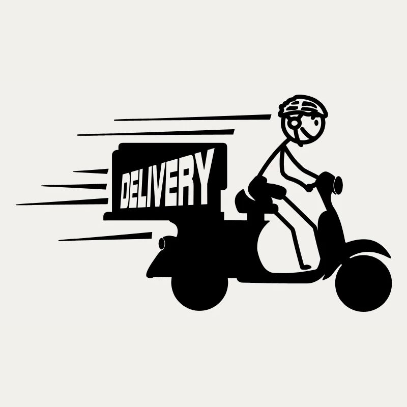 Livraison de colis de scooter ou de SMS
