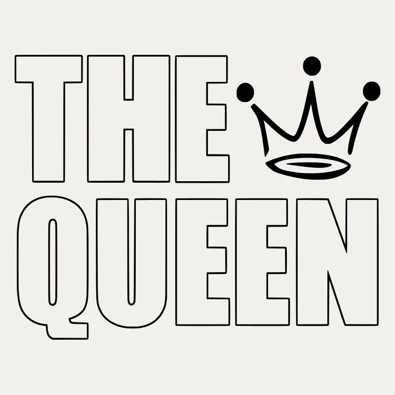 The Queen – Bold Crown Statement Design