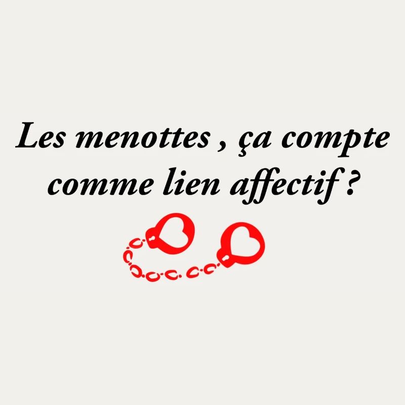 Les menottes ça compte comme lien affectif