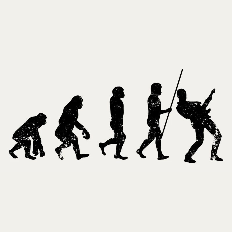 Guitariste Evolution