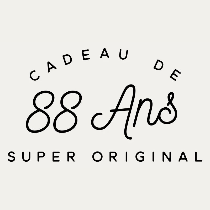 Cadeau 88 ans 
