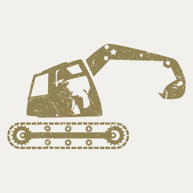 Bagger Baggerfahrer Baugeräteführer –