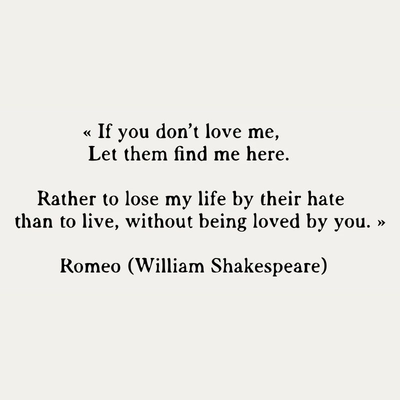 Roméo (citation)