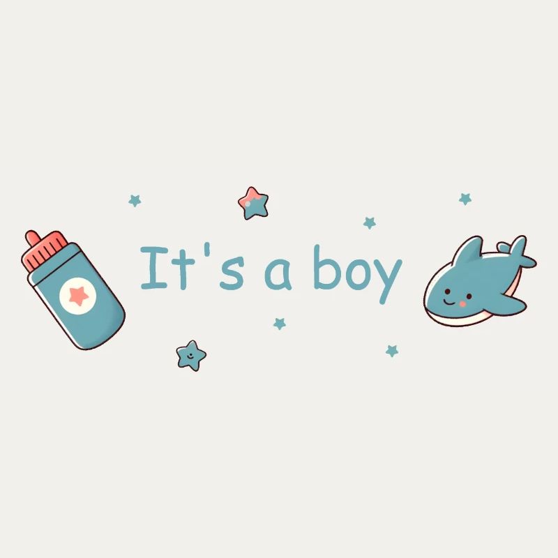 C’est un design de garçon bébé naissance garçon