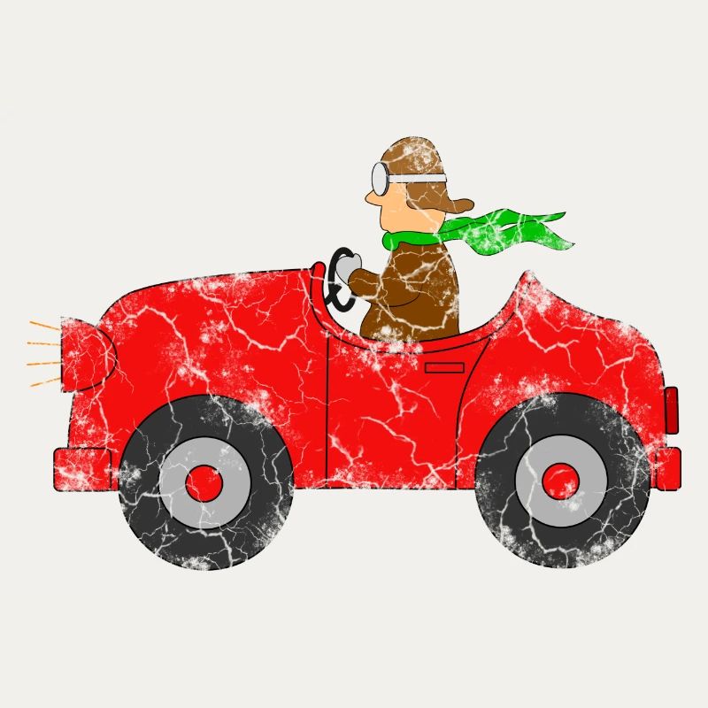Auto mit Fahrer