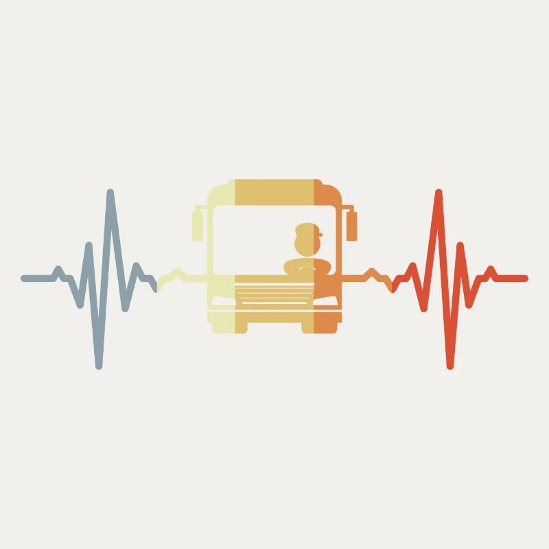 Palpitations cardiaques, chauffeur de bus