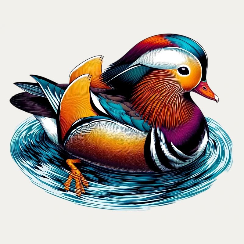 Mandarin duck