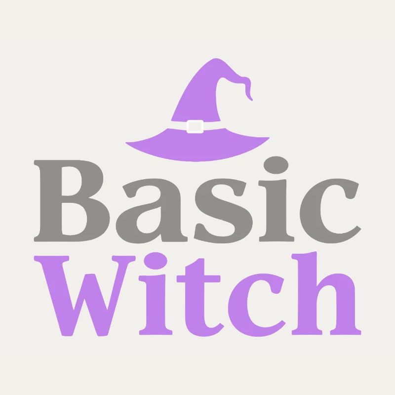 Basic Witch Halloween Saying Quote