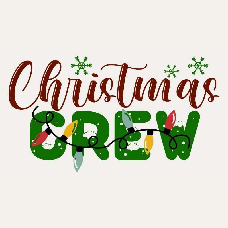Christmas Crew Holiday Pattern