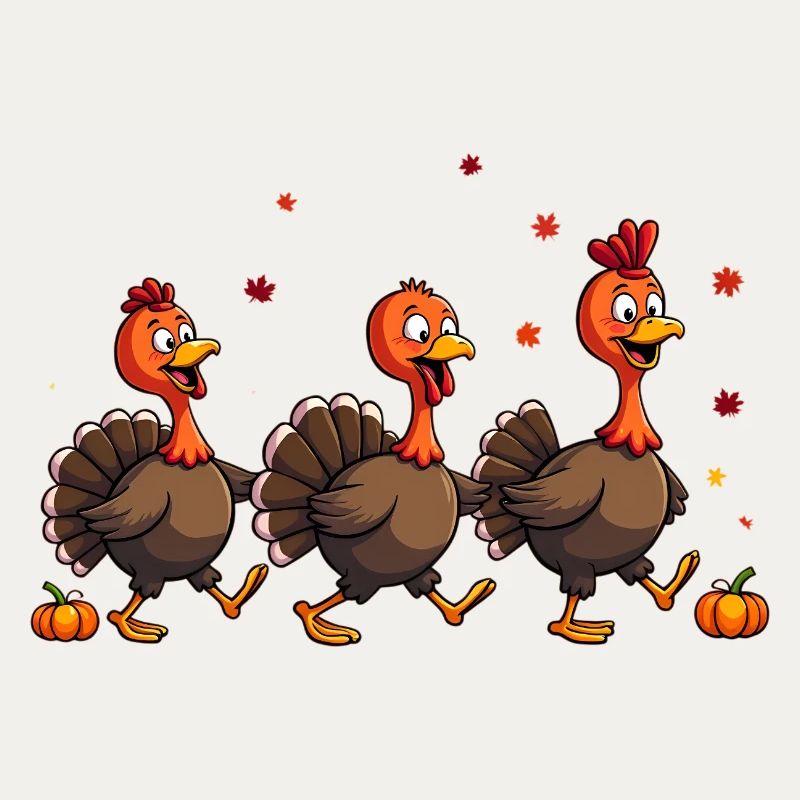 Bébé dinde de Thanksgiving