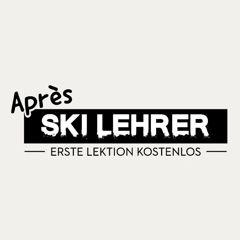 Après Ski Instructor Saying Skiing Party