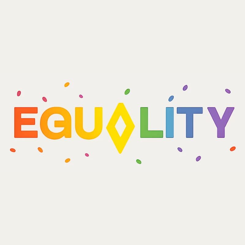 Égalité – Déclaration colorée pour la diversité et le respect