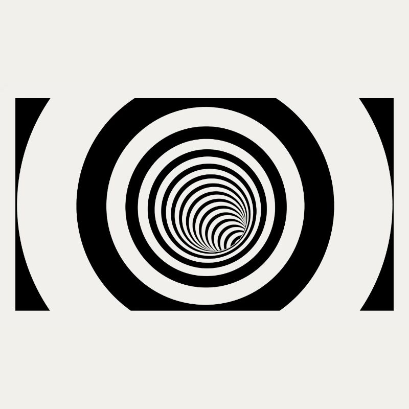 Concentric Black Vortex