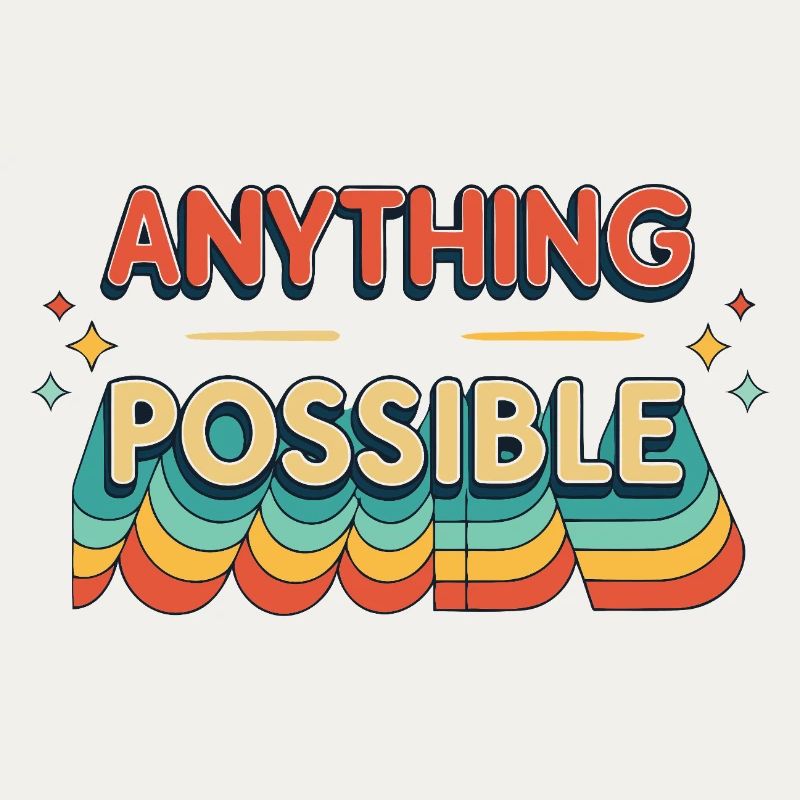 Anything Possible Retro Waves
