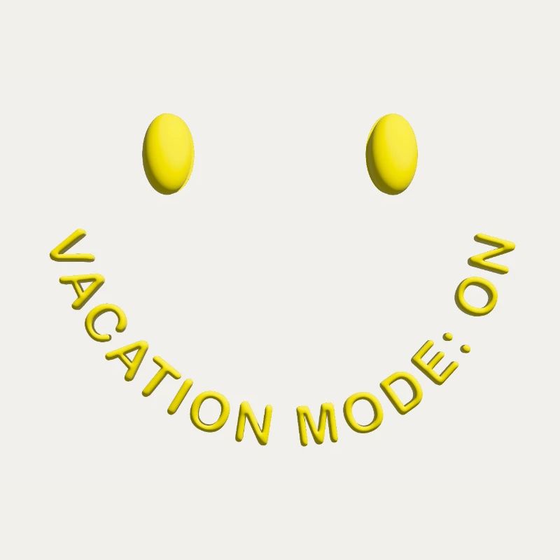 Vacation Mode On Gute Laune Statement