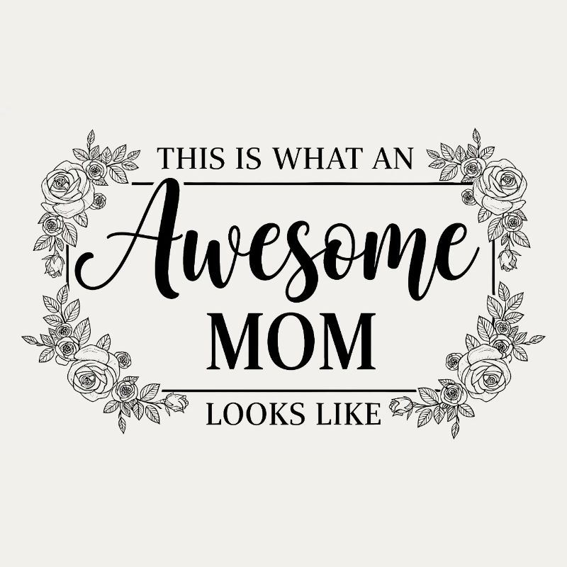 So Sieht Eine Tolle Mutter Aus Mama Geschenk