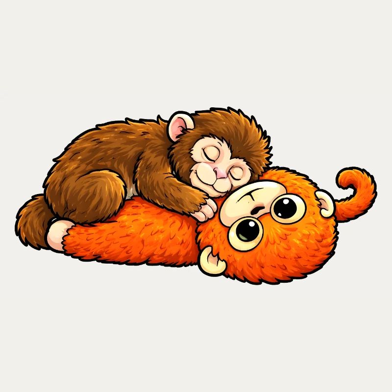 Bébé Singe Coup de Poing