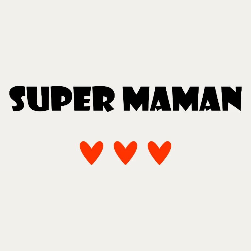 SUPER-MAMA. MUTTERTAG. FROHEN MUTTERTAG