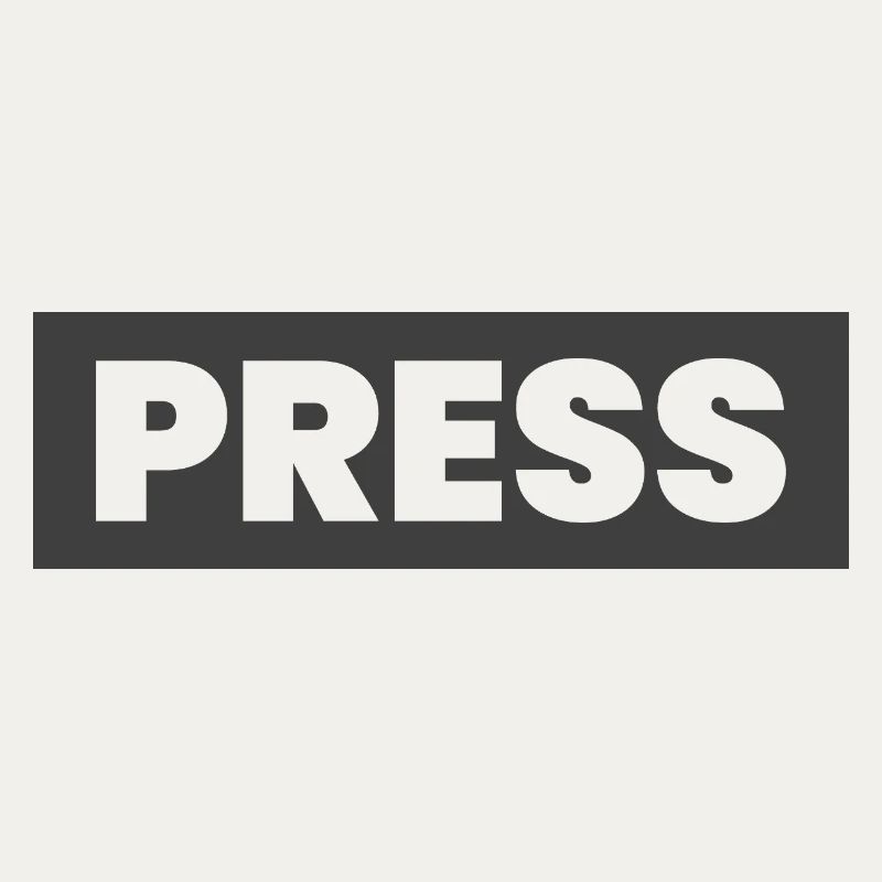 Conception de la presse en disant « PRESS » Journalistes d’information