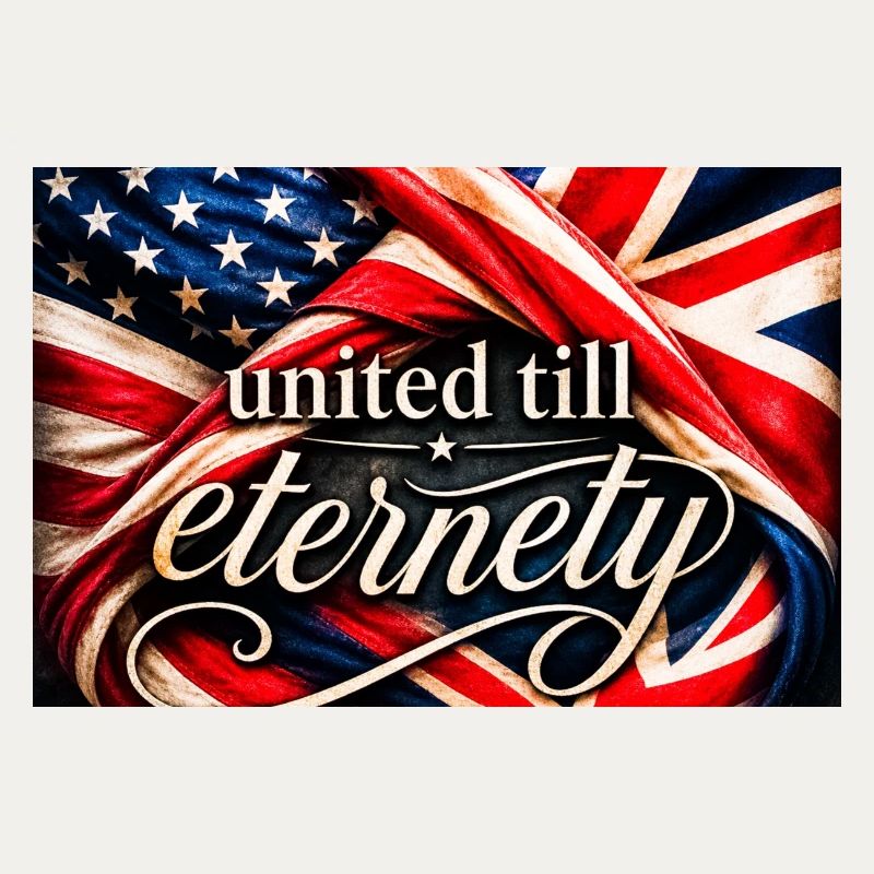 Drapeaux unis jusqu’à l’éternité