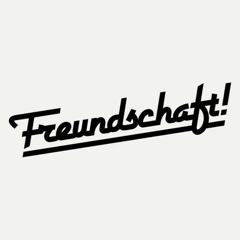 Friendship lettering (color changeable)