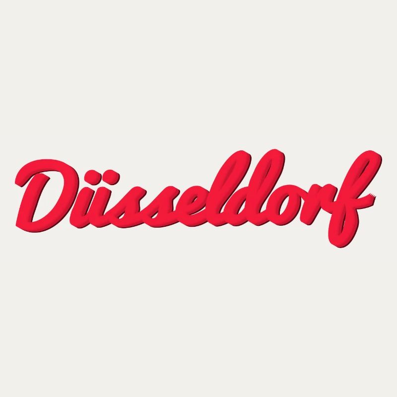 Düsseldorf Script Stadtlogo