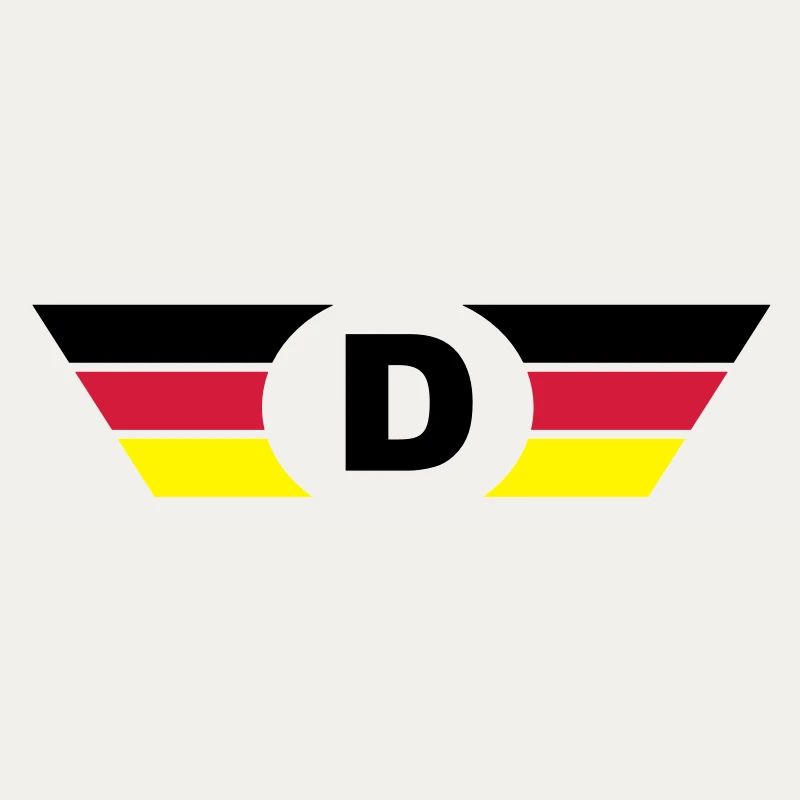 Germany flag / symbol top