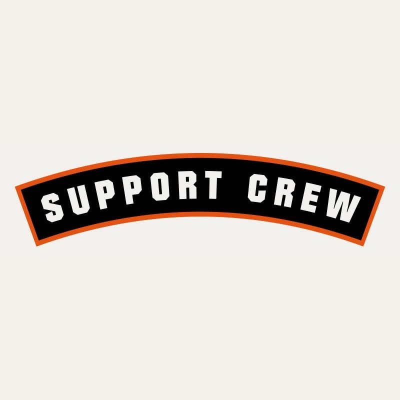 SUPPORT CREW Patch