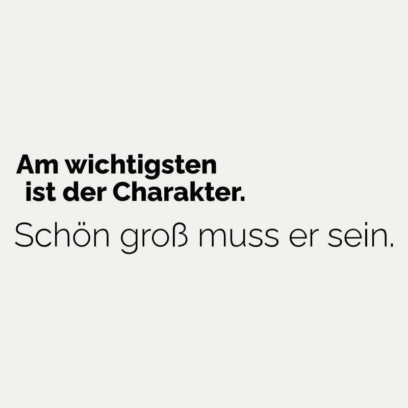 Grosser Charakter