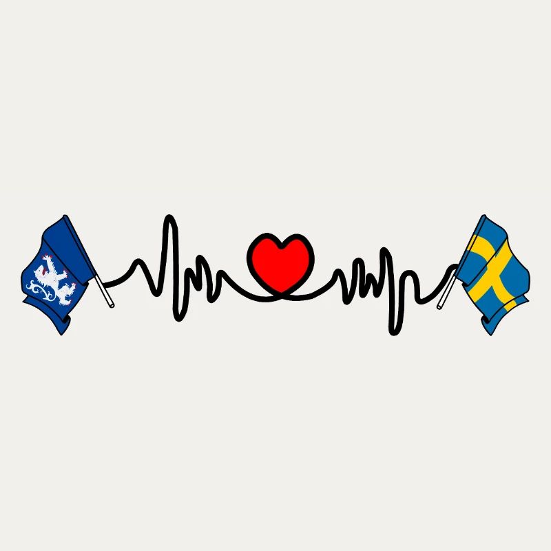 Fréquence cardiaque de Halland et de la Suède