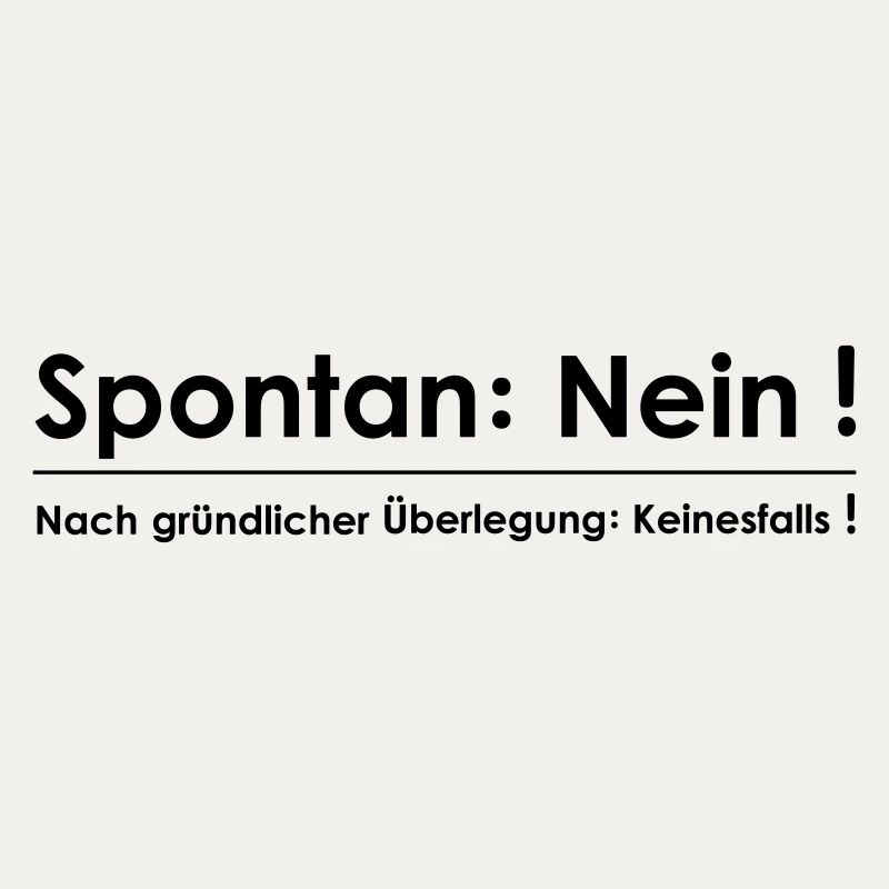Spontaneous No