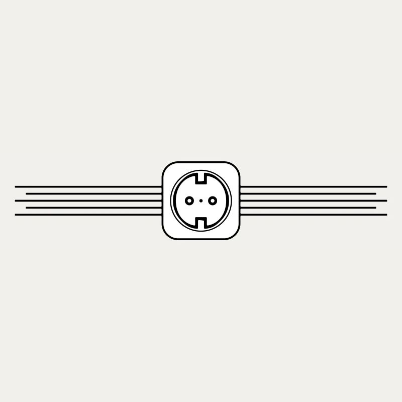 Steckdose Element Symbol
