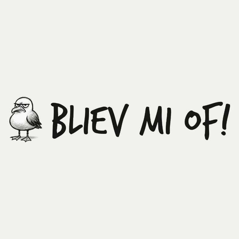 Genervte Möwe – Bliev mi of!