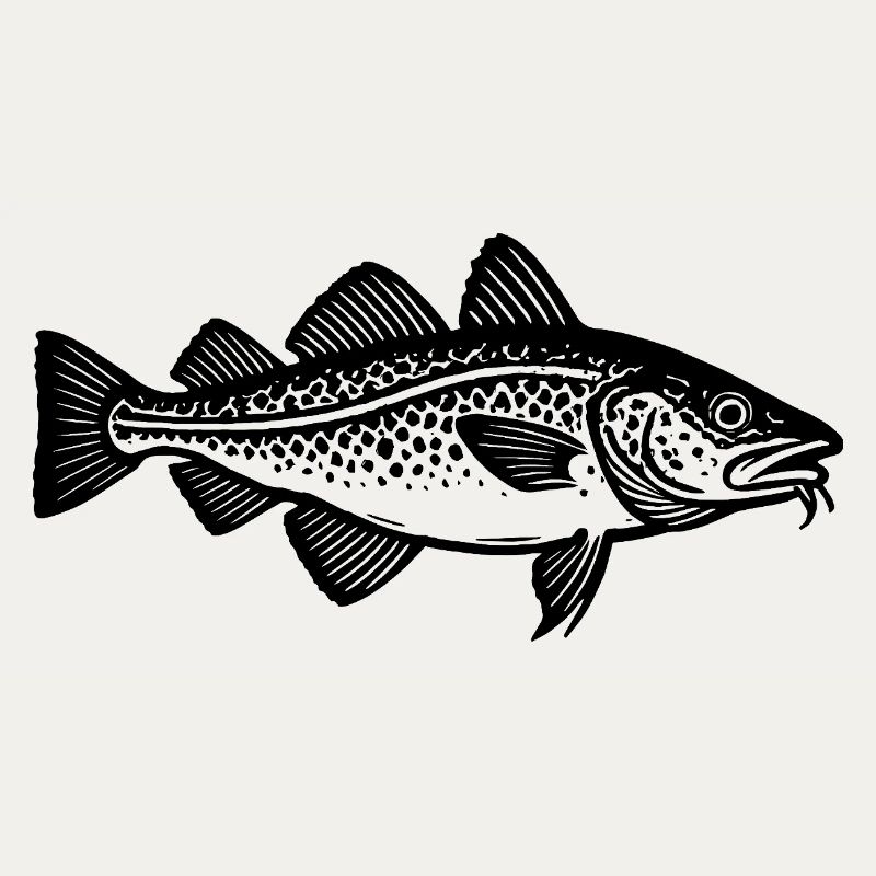 Target Fish Cod - Fish - Angler Gift
