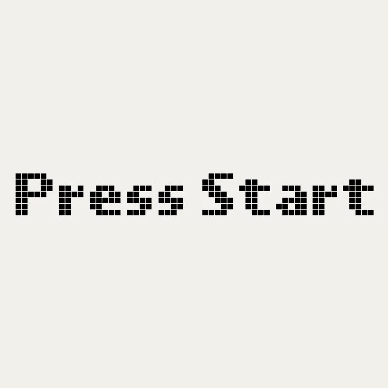 press start - space invader