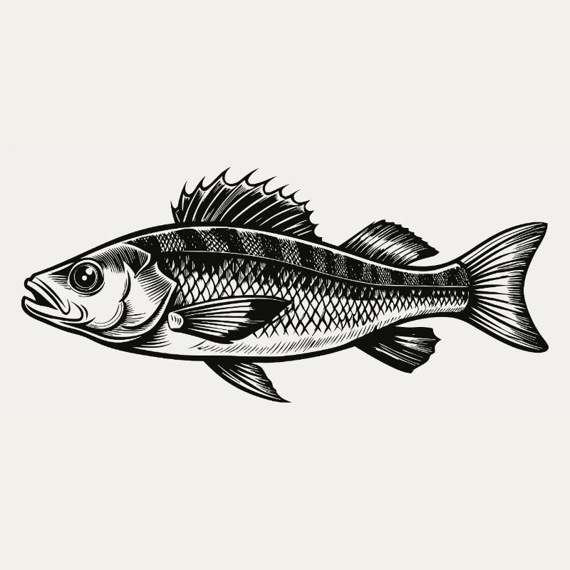 Wolfsbarsch - Angler - Geschenk