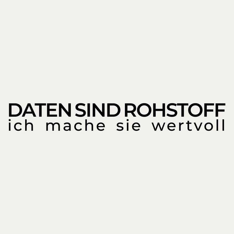 Daten sind Rohstoff – Data Engineer