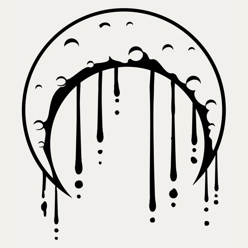 Graffiti Drops Lune