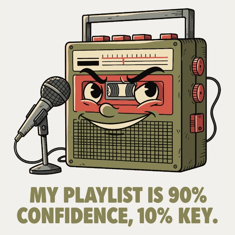 90% self-confidence, 10% tonality