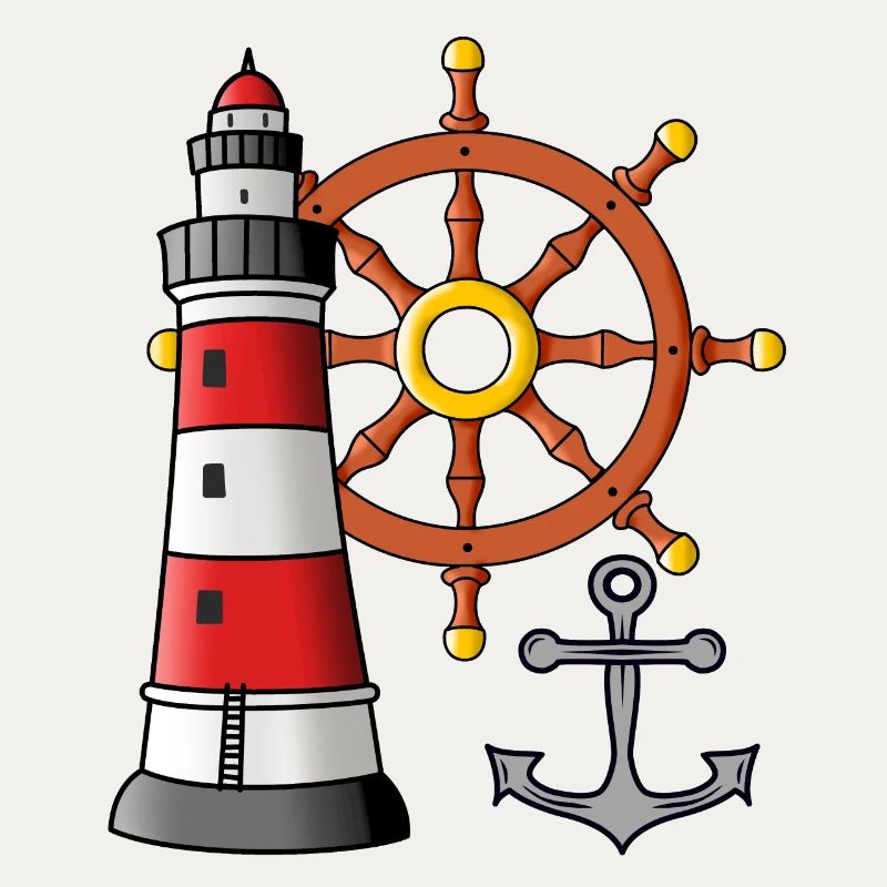 Phare Roue de commande Anker Marin Ahoi