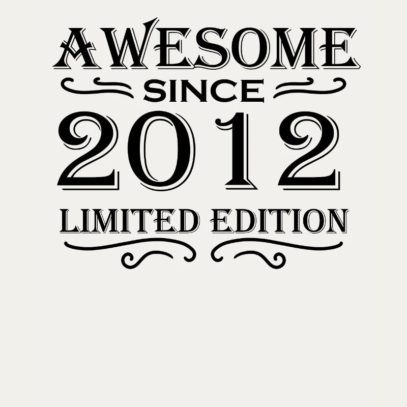 2012 - Né 2012 - Année de naissance 2012