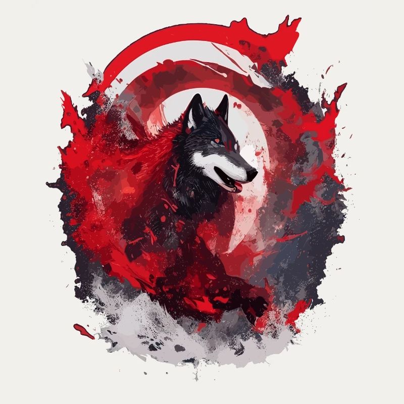 Wolfsblut Japan Wolfs Kunst