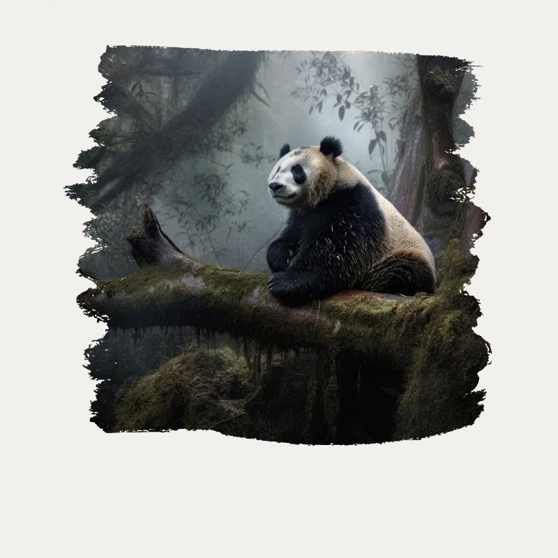 Pandas réaliste Panda Panda géant