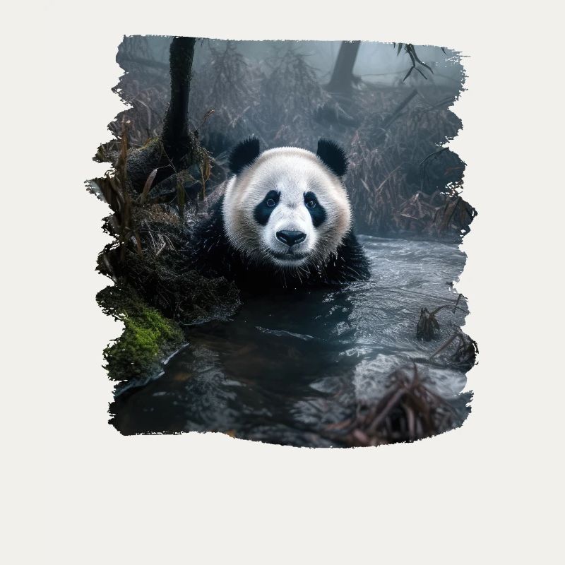 Pandas réaliste Panda Panda géant