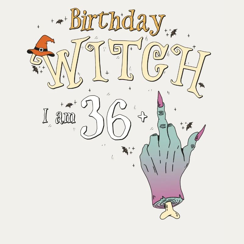 37. Geburtstag Hexe Lustige HallowQueen Trick oder