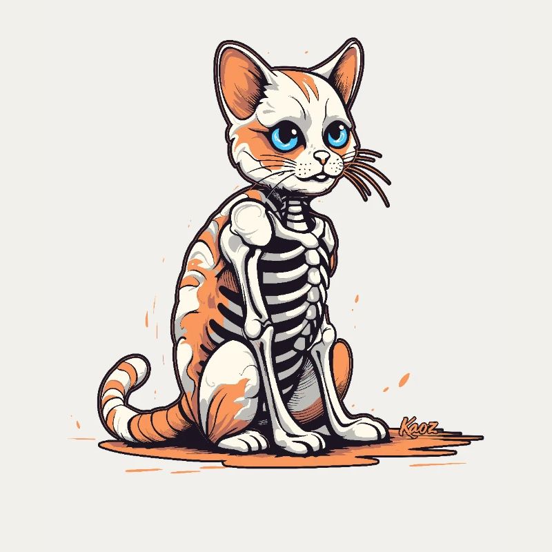 Skeleton Cat