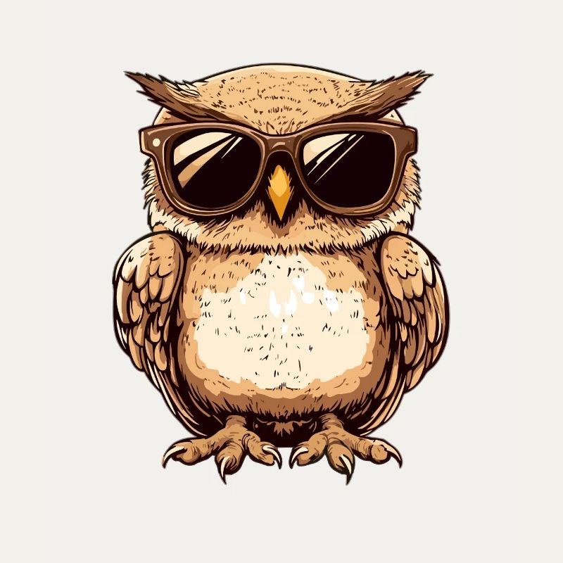 Coole Eule