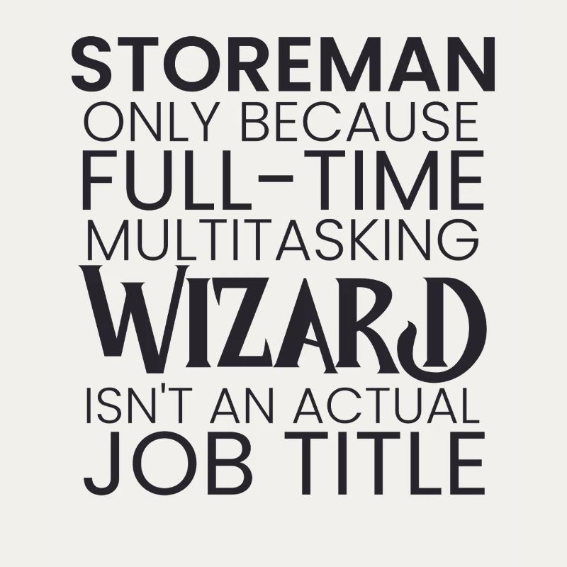 Storeman multitasking Wizard